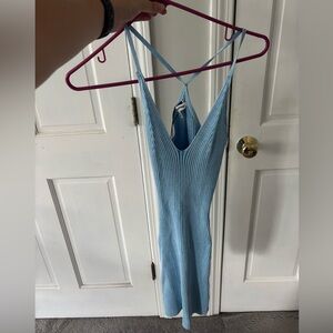 NWT Blue Ribbed Pretty Garbage Women's Sleepwear size Medium